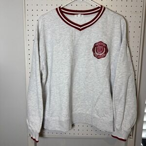 Garage Princeton Champion 91‎ Sports Division Sweatshirt Women's M Gray Pullover